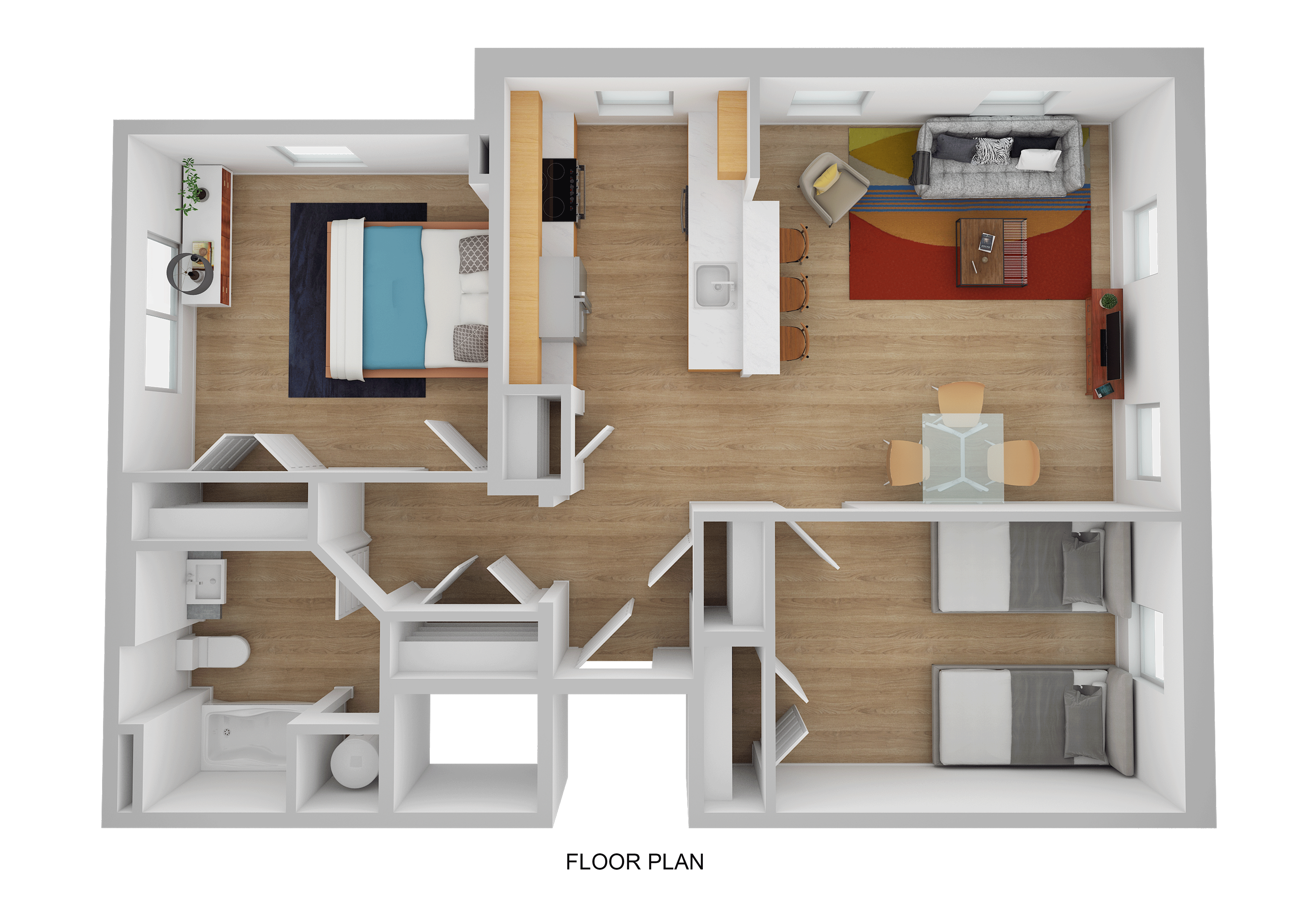 Suite A Floorplan